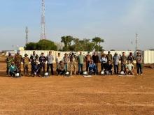 ungsc.org - article - UAS Training at UNISFA hero