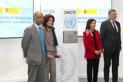 UNICTF facilities’ expansion advances the digital transformation of the United Nations 