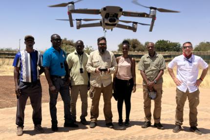 UNGSC.org - Hero image - Life-saving know-how UNGSC-UNCAP MINUSMA Drone Training 